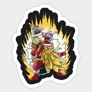 Supersantayan (no text version) Sticker